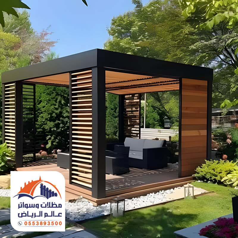 برجولات خشبية