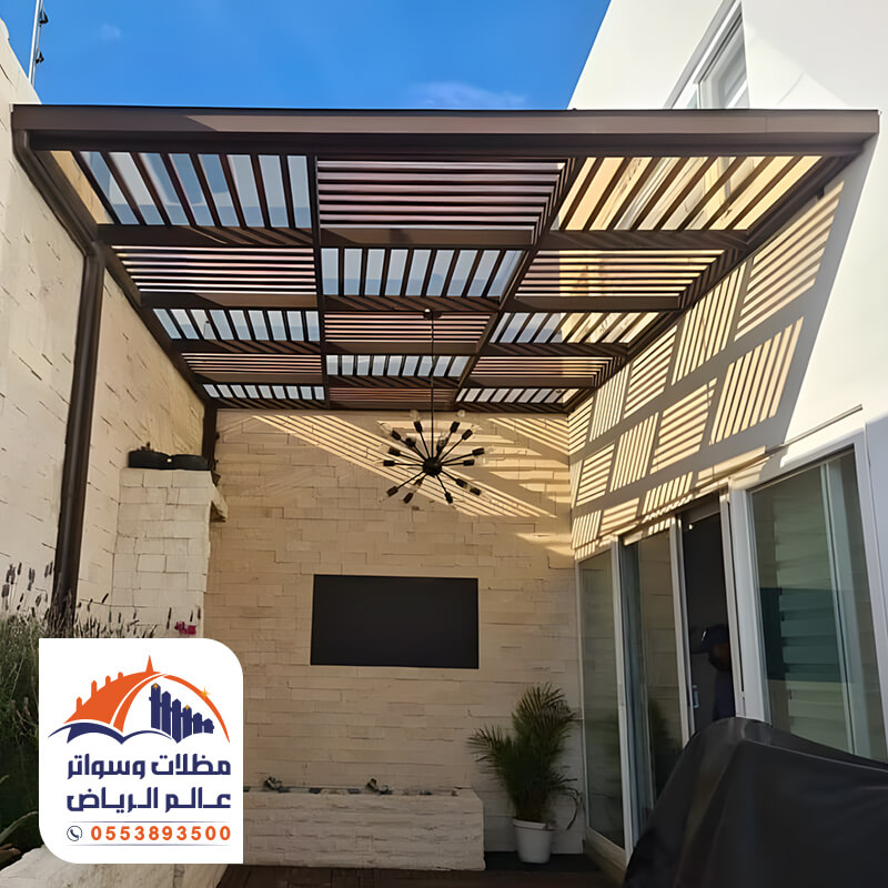 تركيب برجولات بالرياض مؤسسة عالم الرياض