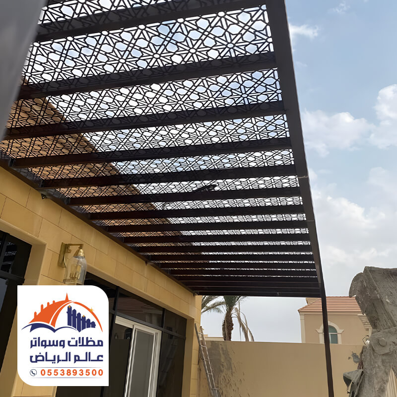 مظلة ليزر مؤسسة مظلات وسواتر عالم الرياض