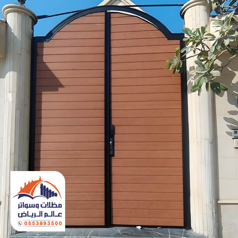 ابواب حديد بديل خشب