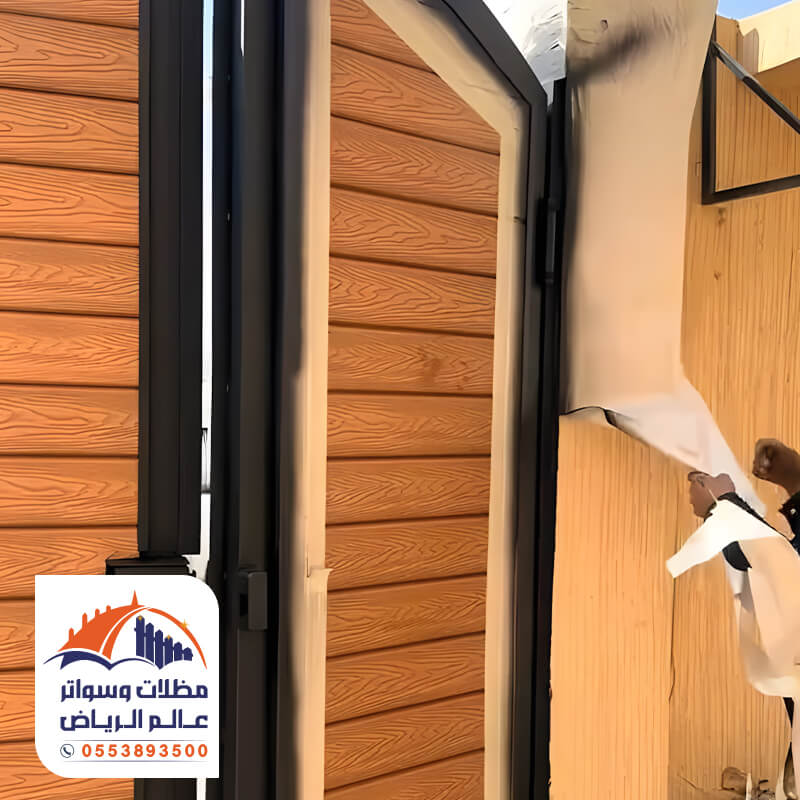 اشكال ابواب بديل الخشب