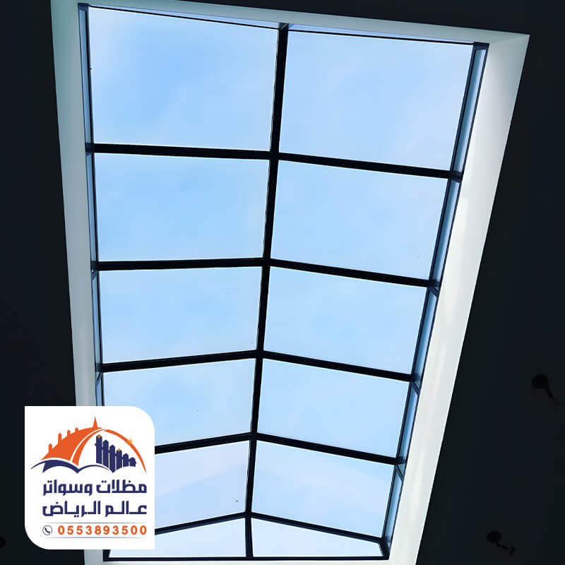 تركيب مظلات ارتداد للفلل والقصور تسمح للضوء بالدخول