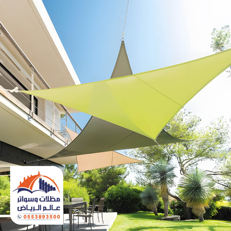 تركيب مظلات شد انشائي