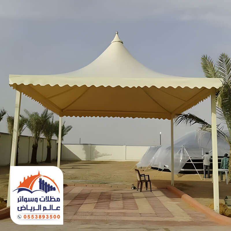 تنفيذ مظلات هرمية بالرياض