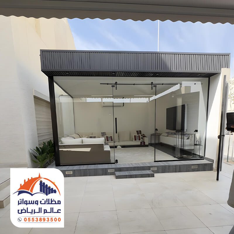 مجالس ساندوتش بانل مجلس خارجي من مؤسسة عالم الرياض