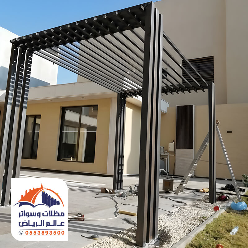 برجولة حديد الرياض