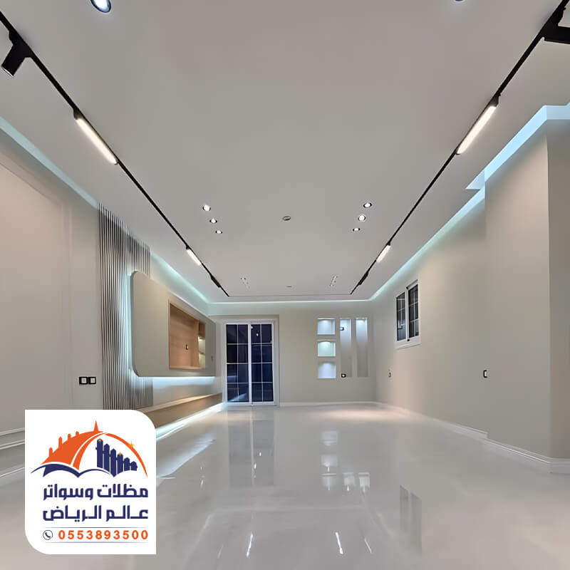 ديكور سقف جبس بورد من مؤسسة عالم الرياض