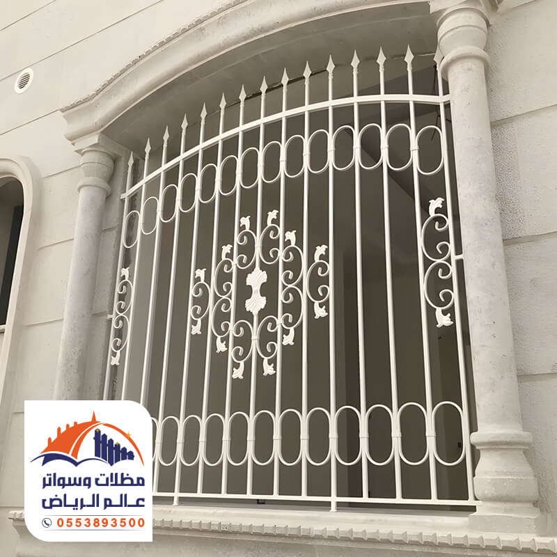 شبابيك حديد حديثة للفلل والمنازل