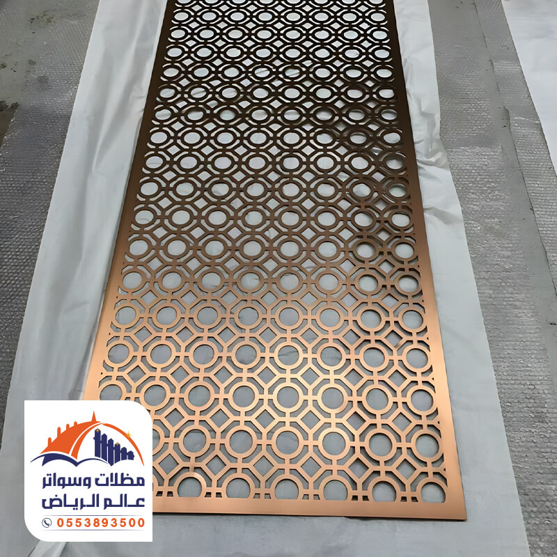 أشكال واجهات مباني وفلل حديثة حديد قص ليزر