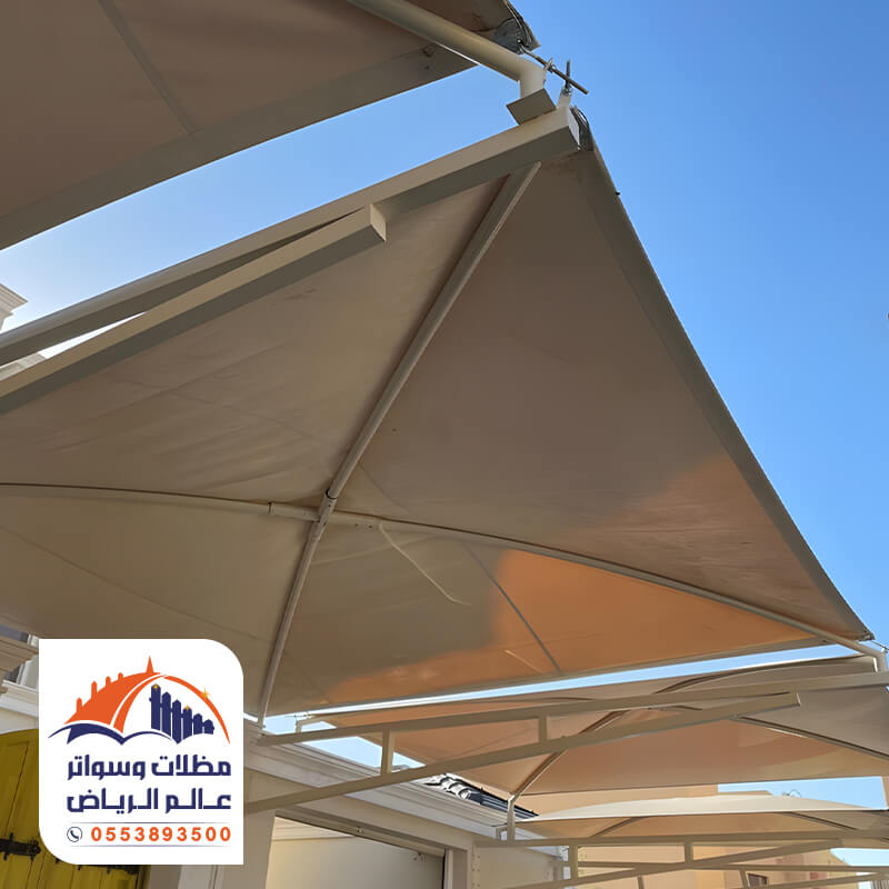 مظلات سيارات قماش