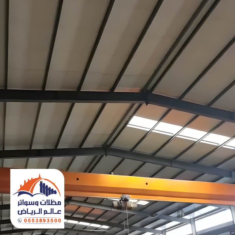 هناجر ساندوتش بانل بعزل حراري ومائي تام
