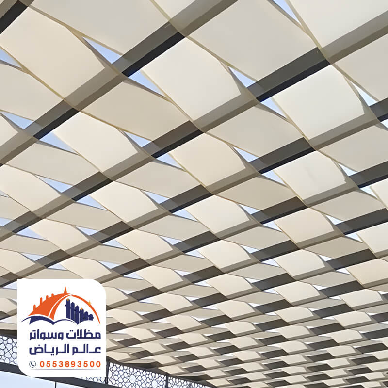 مظلات قماش للسيارات بالرياض
