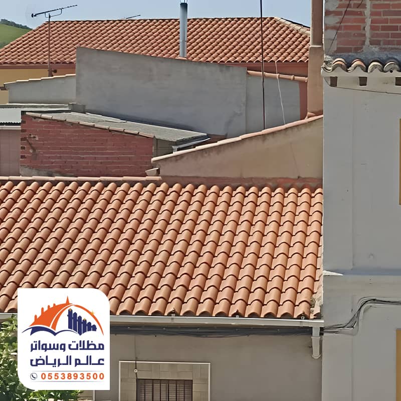 تركيب قرميد فلل